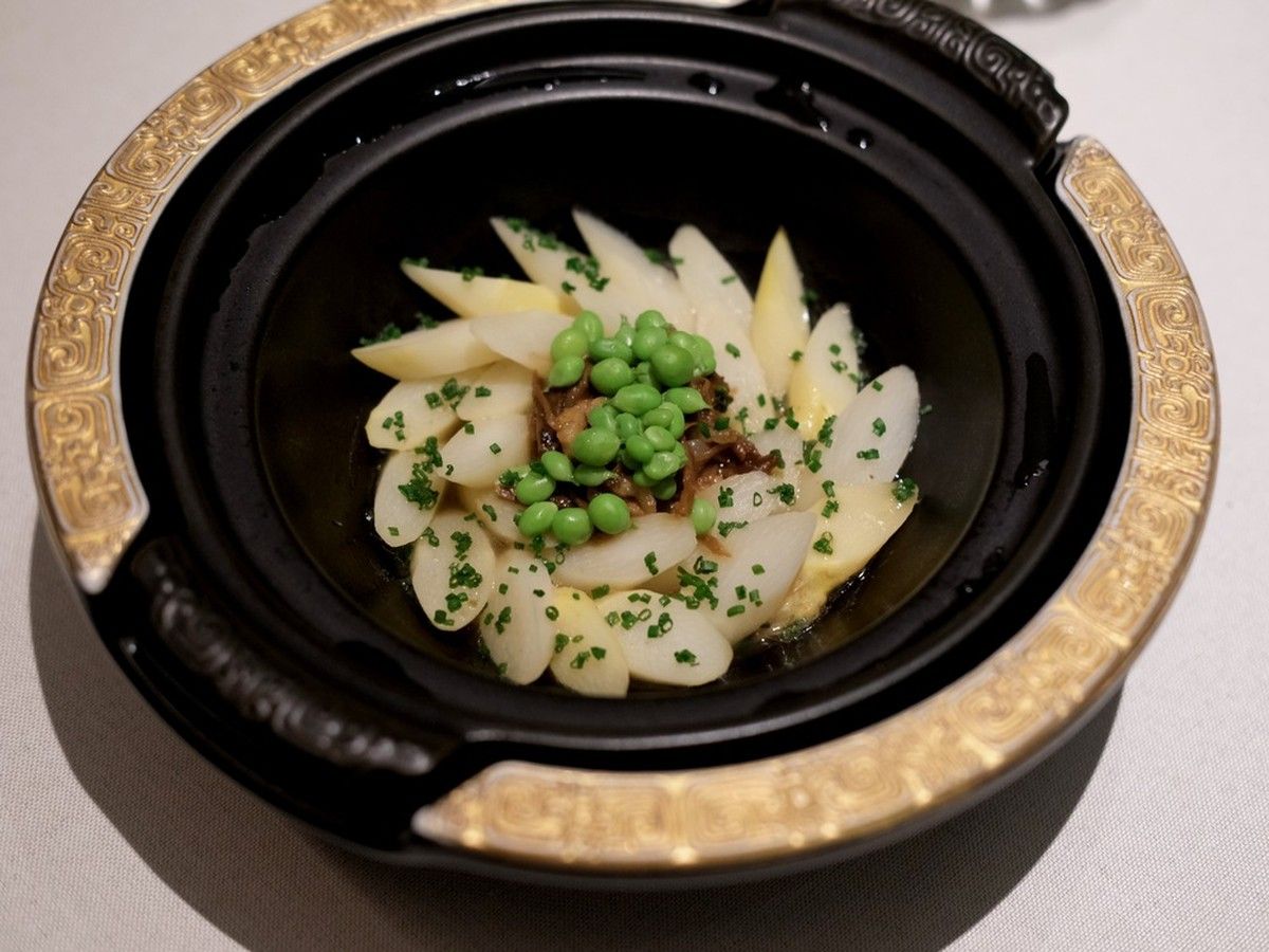 White asparagus at Wing.