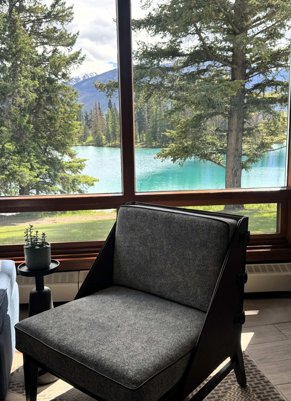 The newly updated guest rooms have Alpine chic interiors and modern comforts including air conditioning, but the best part is the view outside your window.