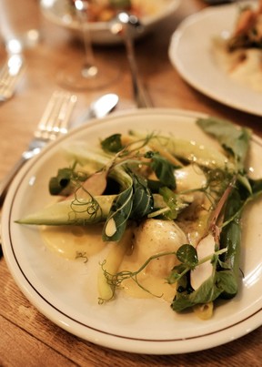 The changing à la carte menu at Dufour’s Le Relais des Florent goes big on dishes made with local ingredients served with a sense of whimsy.