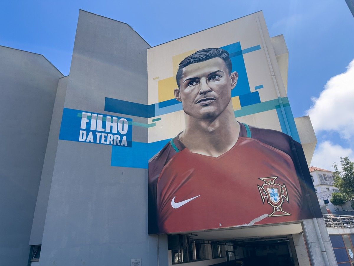 Portrait of Cristiano Ronaldo