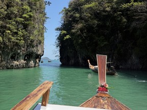 The boat tour spanned about four hours, long enough to explore a few islands without feeling like a full-day commitment.