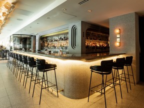 The Botanist Bar inside the Fairmont Pacific Rim in Vancouver.
