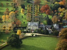 Highgrove House in the fall