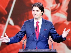 At this weekend’s Liberal convention, Justin Trudeau is trying to change the direction of the political pendulum.