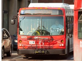 According to the 2013 customer survey, which was based on telephone interviews with 1,525 randomly selected people conducted between Nov. 22 and Dec. 10, 80 per cent of transit users rated OC Transpo as “good” or “very good.” More than 800 of the respondents are regular transit users.