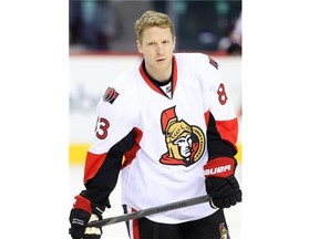 Ales Hemsky has been in the Senators’ lineup since joining the team for last week’s game at Calgary. Monday’s contest against Nashville marked his first appearance on the home team in Ottawa.