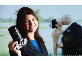 Christine Tripp turned her hobby of taking photos into a wedding photography business.