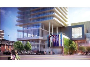 The city’s $34-million plan for Arts Court will feature a 23-storey tower, likely full of condos.