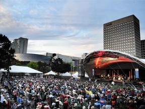 Confederation Park has been home to the Ottawa Jazz Festival since 1989.