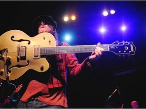 Sylvain Sylvain of The New York Dolls Perform At The Henry Fonda Theatre on May 21, 2009 in Los Angeles, California.