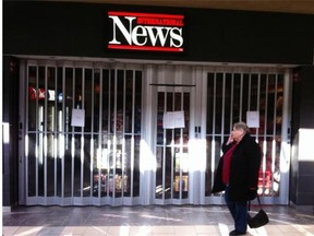 The franchisee of the International News store and Canada Post outlet at Carlingwood Mall walked away from the business after closing on March 2. Now Canada Post has awarded a postal outlet to a nearby Shoppers Drug Mart, and the owner of International News says that is leaving him in a real jam.