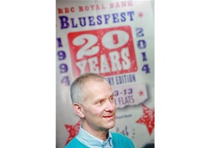Mark Monahan says there was overwhelming demand for Bluesfest passes Thursday morning.