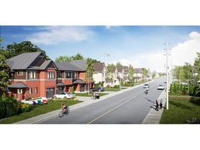 Minto's Chapman Mills executive townhomes
