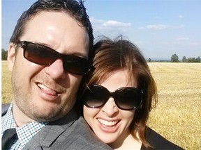 Peter Faist and girlfriend Laura Miller, who was apparently paid $154,000 by the province of Ontario in 2013.