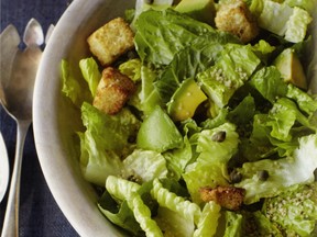 There's no egg or cheese but plenty of luscious flavour in this salad.