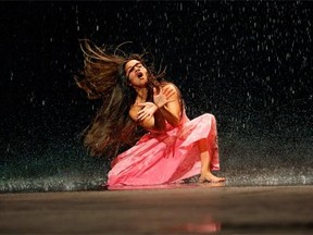 Sylvia Farais Heredia in Vollmond from the Tanztheater Wuppertal Pina Bausch, one of the best-known works by the late choreographer