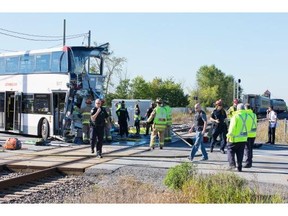 At the time of last fall’s deadly crash between an OC Transpo bus and a Via train, the transit agency was in the midst of a campaign to repair faulty brakes on its double-deckers.