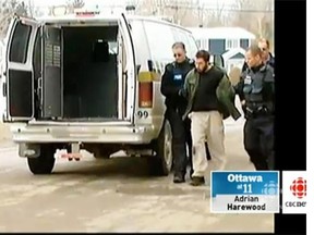 CBC video shows Monday’s takedown of Philippe Steele Morin. He was stopped by police while travelling north on Hwy. 309 near Buckingham, Que., police sources confirmed. Morin faces a charge of second-degree murder in the death of Tricia Boisvert, 36.