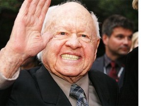 Actor Mickey Rooney arrives at the AFI Dallas Opening Night Gala Presentation of the film "Then She Found Me" at The Majestic Theatre on March 27, 2008 in Dallas, Texas.