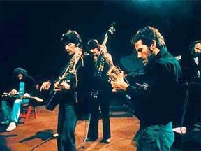 The Band performing during The Last Waltz.