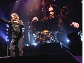 Black Sabbath performs in concert at the Canadian Tire Centre on April 13, 2014.