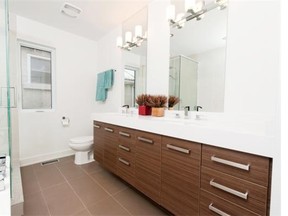 Designer: Natasha Nash of Laurysen Kitchens Category: Bathroom: contemporary/modern, price group A (under $20,000)