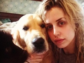 Peaches Geldof on April 5, 2014