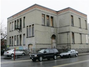 The former Our Lady schoolhouse on Cumberland Avenue has been deteriorating for years.