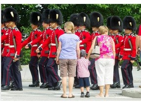 Known for their signature scarlet tunics and bearskin busbies, the Governor General’s Foot Guards has conducted the Changing the Guard ceremony on Parliament Hill and at Rideau Hall for more than 40 years.