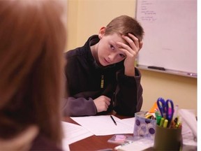 Ned in Marilyn Bookwalter’s Tutorial Class in the film The Address. The film tells the story of a small school for boys with learning difficulties, in Putney, Vt. who memorize Abraham Lincoln’s Gettysburg Address and recite it in public.