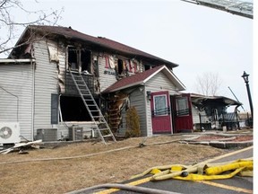 Matthew Rooney and Haley Rooney say they plan to rebuild Tosh Steakhouse, which was destroyed by fire Monday morning.