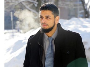 Montreal-born Khurram Syed Sher, 31, has pleaded not guilty to conspiring with the two others to facilitate a terrorist activity.