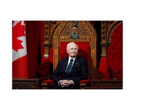 Governor General David Johnston, shown here in a 2013 file photo, praised the National Capital History Day initiative for encouraging 'participants to heighten their understanding of the men and women who have shaped our country's history, and whose accomplishments allow us to look confidently and calmly to the future.'