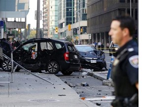 Ontario’s Special Investigations Unit has cleared Ottawa police of any fault in this October 2013 crash on Laurier Avenue and Bank Street.