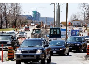 The rehabilitation of Sussex Drive, part of the reconstruction of Confederation Boulevard, is expected to be mostly complete by August. Until then, it’s a rocky road to travel for east end commuters.