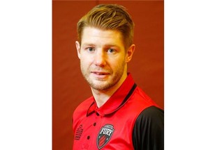 Richie Ryan, a midfielder, was named Ottawa Fury FC’s first captain on Monday.