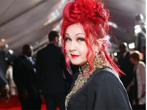 Singer Cyndi Lauper attends the 56th GRAMMY Awards at Staples Center on January 26, 2014 in Los Angeles, California.