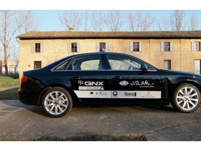 QNX Software Systems has teamed with researchers at the University of Parma in Italy to create a fully automated vehicle that could eventually shuttle passengers around cities and towns all across Europe.