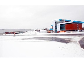The new OC Transpo bus storage and maintenance facility on Industrial Avenue near Russell Road: Council’s green building policy, amended in 2007, says all new buildings with a footprint greater than 5,400 square feet must be LEED certified.
