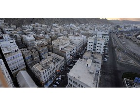 Driving in  Yemen city of Mukalla takes extra care and attention on April 29, 2014. Suspected Al-Qaeda militants killed 18 Yemeni soldiers in separate ambushes as the army launched a ground offensive against their remaining strongholds in the south, medical and security sources said. Al-Qaeda in the Arabian Peninsula -- a merger of the network's Yemeni and Saudi branches -- is regarded by Washington as its most dangerous franchise and has been subjected to an intensifying drone war this year.