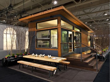 Solo 40 is a one-bedroom, 480-square-foot modular “cottage” by Toronto’s Altius Architecture.