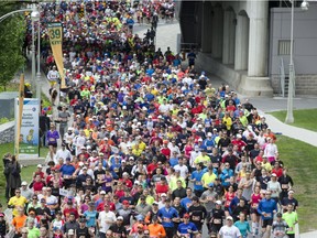 Start of the 2013 marathon.