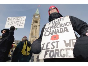 OTTAWA, ON. MARCH 5, 2012 --- Parliament Hill is a popular  place for protests, such as this March 2012 gathering of about 200 people calling themselves Canadians Against Electoral Fraud.