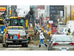 The city has announced further road closures for construction work, beginning Monday July 7.