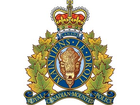 The Royal Canadian Mounted Police emblem.