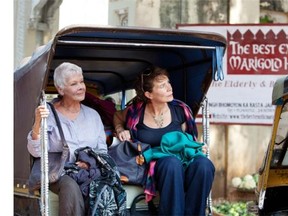 Judi Dench, left, and Celia Imrie star in a scene from The Best Exotic Marigold Hotel. For boomers on a budget, retiring to a country such as India or Panama makes sense.