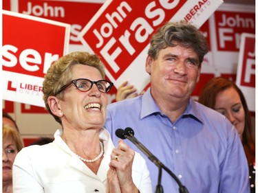 Kathleen Wynne speaks at John Fraser's campaign office opening in Ottawa South, May 07, 2014. Photo by Jean Levac/Ottawa Citizen For Ottawa Citizen story by , CITY Assignment #116978