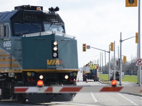 Maintenance work for the traffic signal by the VIA rail crossing on Fallowfield rd. is being done on Saturday, May 10, 2014.