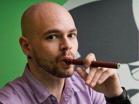 Nicholas Wanke, is the owner of Sir Vape-A-Lot on Cumberland St, a retailer specializing in electronic cigarettes.