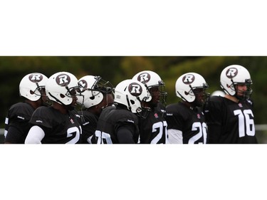 Opening day for the Ottawa RedBlacks rookies training camp, May 28, 2014.